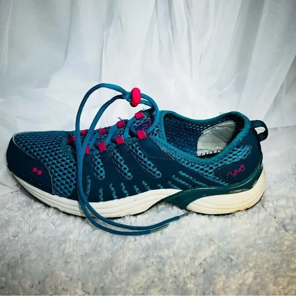 Ryka Blue and Pink Running Shoe sz 7.5